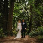 Green and Gold Forest Wedding at Eagle Valley Retreat in the Squamish Mountains
