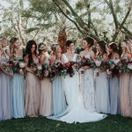 This Modern Romantic Wedding at The Polo Villas Mixes Cool and Warm Colors in the Prettiest Fashion