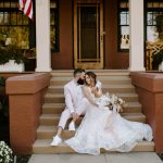 Romantic Blush and Ivory Wedding at Home in Boise, Idaho