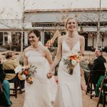 Gorgeous Springdale Station Sunset Wedding With Surprise Outfits