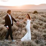 A Modern Desert Airbnb Brought This Elopement To Life