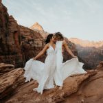 Utah National Park Elopement With Stunning Outfit Changes