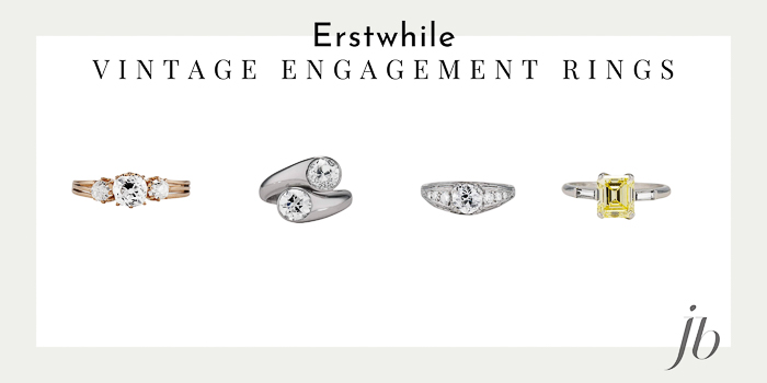 erstwhile vintage engagement rings