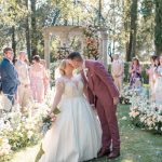 This Pastel Villa Valentini Bonaparte Wedding is the Epitome of Romantic