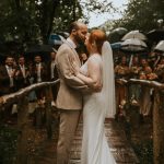 This Couple Didn’t Let Rain Stop Them From Enjoying Their Cozy Marshwood Manor Wedding