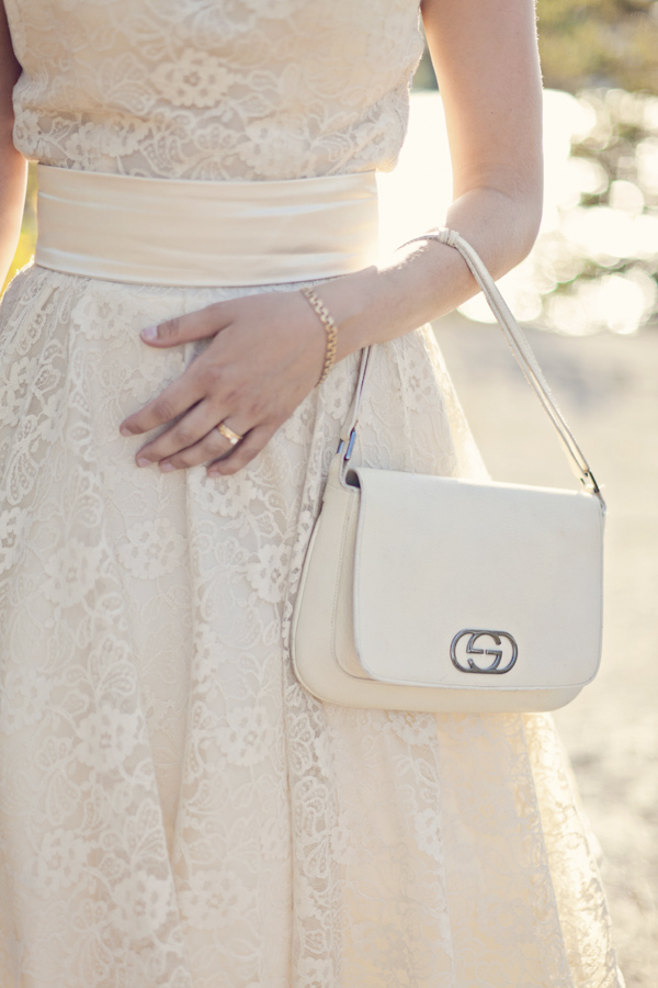 Bride, dress details, purse- wedding photo by top Swedish photographers ...