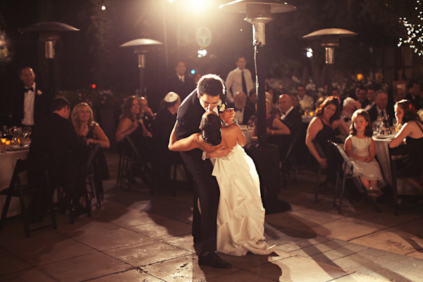 happy couple dancing at reception - photo by Southern California ...