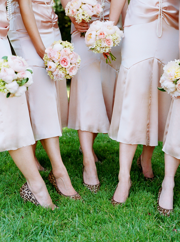 light pink leopard print dress