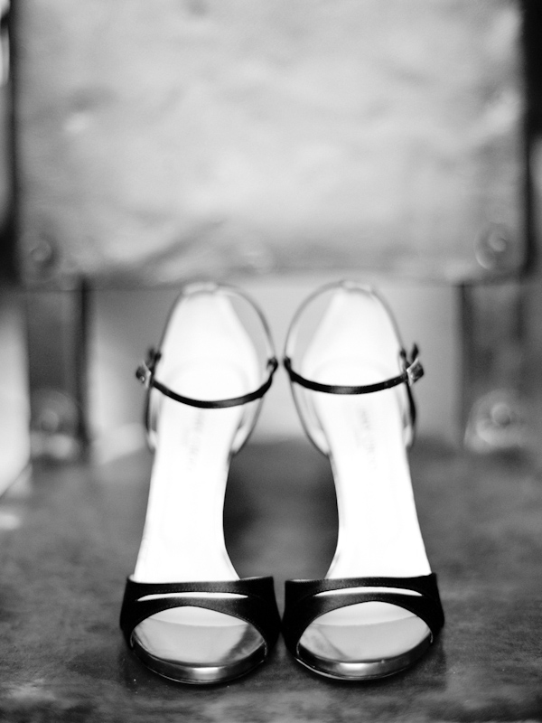 Wedding photo with black shoes by Jillian Mitchell