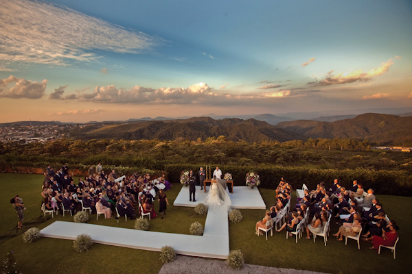 Outdoor Ceremony In Gorgeous Open Landscape Photo By Destination