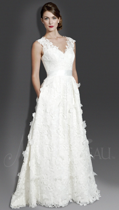 Modern Trousseau - Fall 2014 Bridal Collection - The Indigo Dress</p>

<p