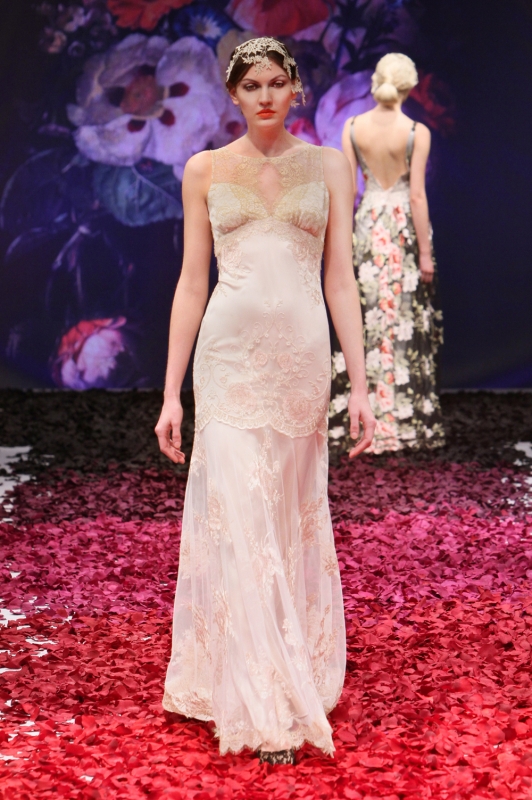 Claire Pettibone - Fall 2014 Bridal Collection - Ambrosia Wedding Dress</p>

<p