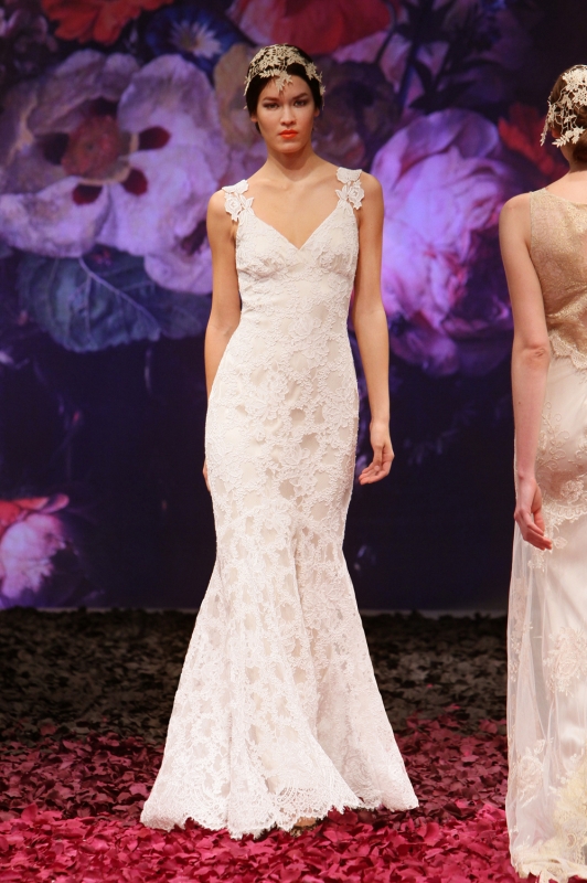 Claire Pettibone - Fall 2014 Bridal Collection - Belladonna Wedding Dress</p>

<p