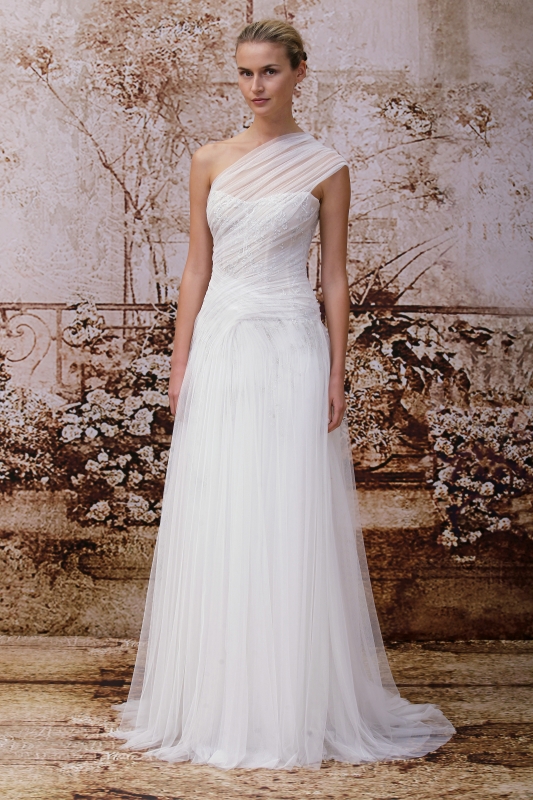 Monique Lhuillier Wedding Dresses Fall 2014 Bridal Collection