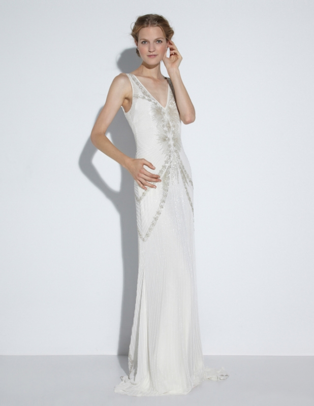 Nicole Miller - Fall 2014 Bridal Collection  - Blaine Bridal Gown</p>

<p