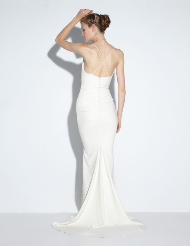 Nicole Miller - Fall 2014 Bridal Collection  - Tara Bridal Gown</p>

<p