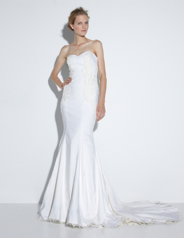 Nicole Miller - Fall 2014 Bridal Collection  - Meme Bridal Gown</p>

<p
