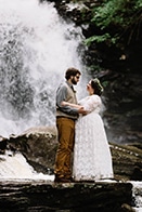 Earthy Forest Elopement at Ricketts Glen State Park