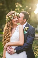 Mint and Orange Vintage Florida Wedding at Artisan Alley Garage