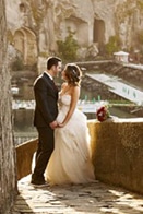 Rose Gold and Burgundy Italian Wedding at Villa Silvana