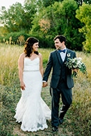 Navy and Gold Barn Wedding in Denver