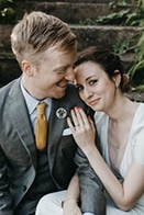 Modern Cozy North Carolina Wedding at Yesterday Spaces