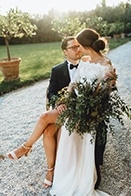 Lavish Yet Laid-Back Tuscan Wedding at Villa Passerini