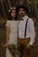 Rural Spanish Elopement in the Woods