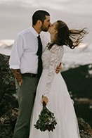 Snowy Mountain Elopement in Estes Park