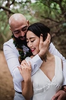 Tropical Chic Island Elopement at Kualoa Ranch