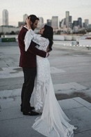 Edgy Design-Oriented Dallas Wedding at Lofty Spaces