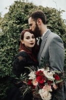 Dark Romance Never Looked Better Than in This Christiansonâ€™s Nursery Wedding