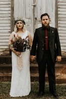 This Handmade Georgia Wedding Ends with an Intimate Mountain Hike