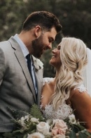 Gray and Gold Covington, Louisiana Wedding at The Barnhouse