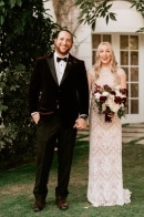 Dramatically Glamorous Winter Wedding at Parker Palm Springs