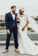Whimsically Minimalist OKC Wedding at the Individual Artists of Oklahoma Gallery