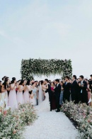 Dazzling Traditional Outdoor Wedding Fused With Unique Details