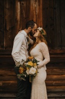 Seriously Romantic Cabin Elopement