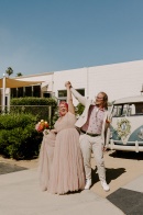 Desert Disco-Themed Palm Springs Wedding