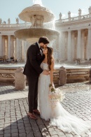This Couple Explored The City In Their Intimate Rome Elopement