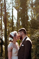 California Hipster Wedding at Sunnyside Conservatory