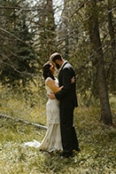 Gold and Sage Breckenridge Wedding