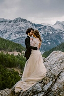 Intimate Waterton Lakes National Park Wedding