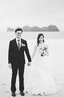 Pastel Lankawi Island Wedding