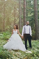 Sweet Swedish Wedding in the Countryside