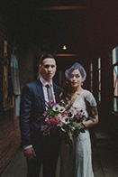 Vintage Alternative Wedding at The Art Factory