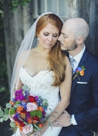 colorful Texas wedding, photo by Christina Carroll Photography