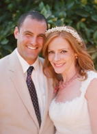 coral and teal California wedding, photo by Raya Carlisle Photography