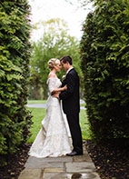 soft and romantic country club wedding