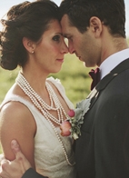 colorful rustic wedding at Saskatoon Farm, photo by Rowan Jane Photography